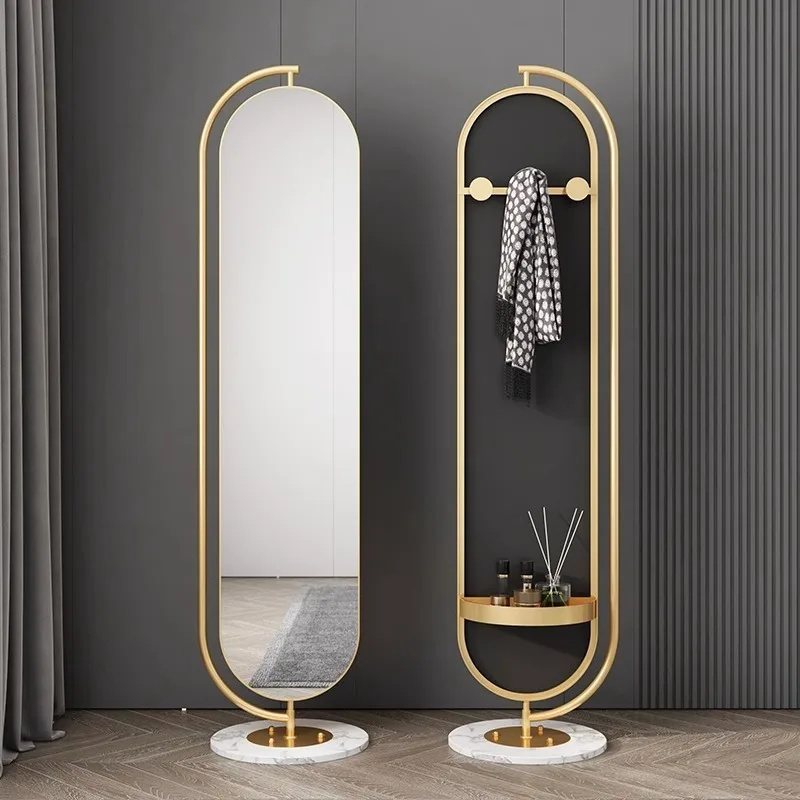 Furniture Hook Hardware - Miroir sur pied rotatif pleine longueur