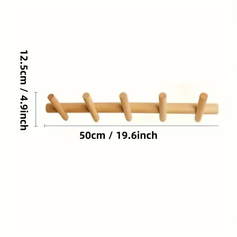 Porte-manteau nordique en bois - Furniture Hook Hardware avis et prix