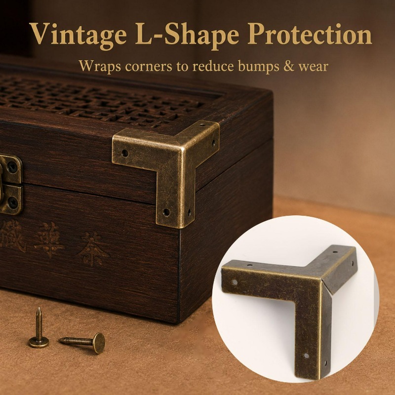 Lot de 4/16 protège-coins en b - Furniture Hardware Antique avis et prix