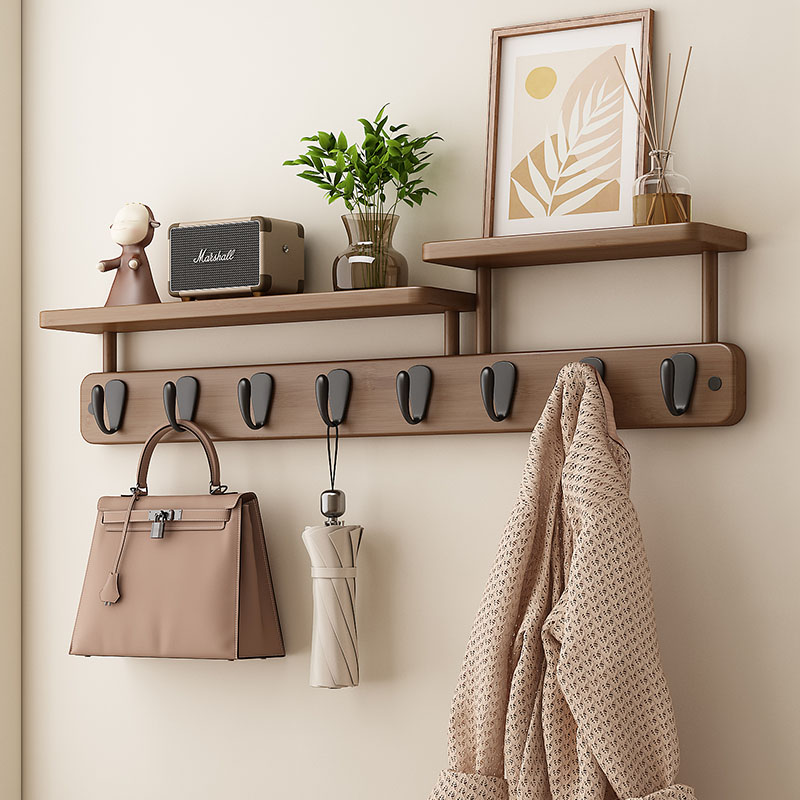 Porte-manteau mural en bambou, - Furniture Hook Hardware avis et prix