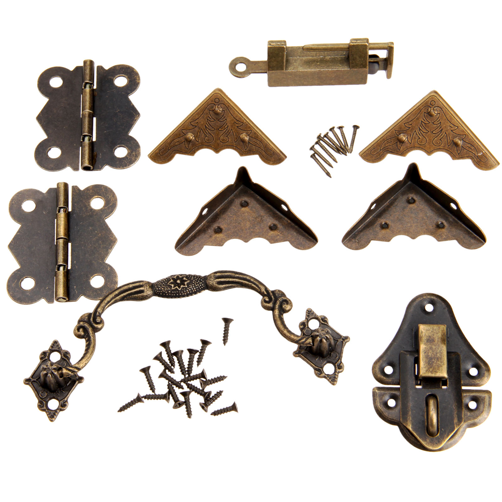 Loquet de boîte en bois antiqu - Furniture Hardware Antique avis et prix