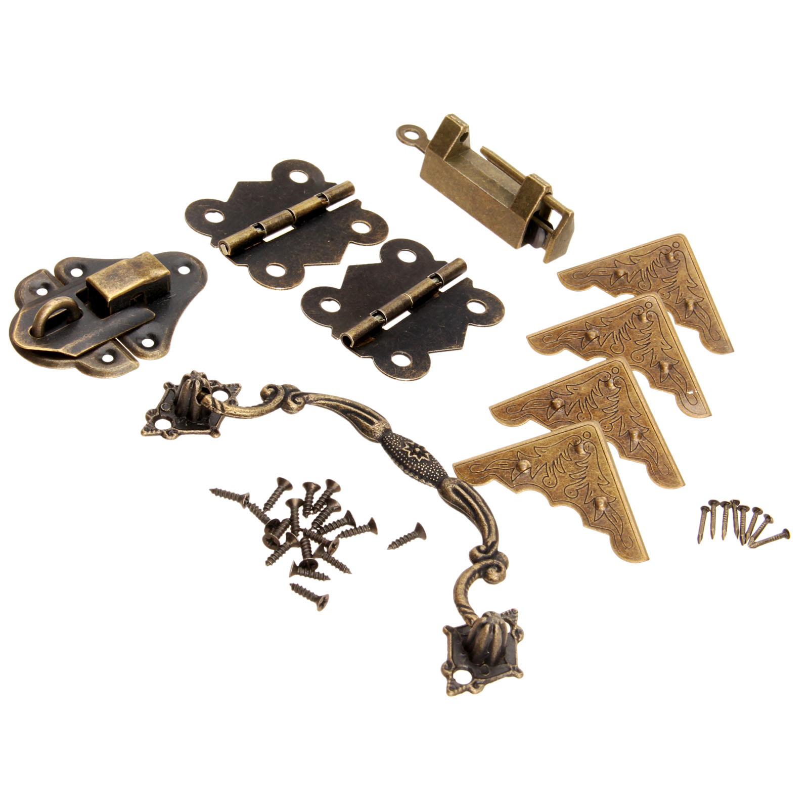 Loquet de boîte en bois antiqu - Furniture Hardware Antique avis et prix